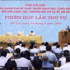 Thủ tướng Phạm Minh Chính chủ trì phiên họp. (Ảnh: Dương Giang/TTXVN)