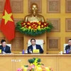 Thủ tướng Phạm Minh Chính chủ trì buổi tọa đàm với các doanh nghiệp ASEAN. (Ảnh: Dương Giang/TTXVN)