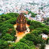 Tháp Nhạn. (Ảnh: TTXVN phát)