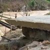 Sập cầu ở Quảng Ngãi, gần 300 hộ dân xã Sơn Hà bị cô lập
