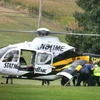 Trực thăng y tế được điều động đưa nạn nhân tới bệnh viện WellSpan York. (Nguồn: USA Today)