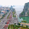 Một góc Trung tâm tỉnh Quảng Ninh. (Ảnh: Thanh Vân/TTXVN)