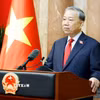 Tổng Bí thư, Chủ tịch nước Tô Lâm phát biểu chỉ đạo và giao nhiệm vụ. (Ảnh: Thống Nhất/TTXVN)