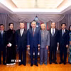 Tổng Bí thư, Chủ tịch nước Tô Lâm và Phu nhân gặp mặt thân nhân các tướng lĩnh, chuyên gia, nhân sỹ hữu nghị Việt Nam-Trung Quốc. (Ảnh: Thống Nhất/TTXVN)