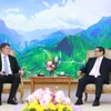 Thủ tướng Phạm Minh Chính tiếp Bộ trưởng Bộ Kinh tế và Việc làm Phần Lan Arto Olavi Satonen. (Ảnh: Dương Giang/TTXVN)