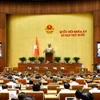 Quang cảnh phiên họp Quốc hội tại kỳ họp thứ 10. (Ảnh: Doãn Tấn/TTXVN)