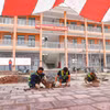 Trường Phổ thông nội trú liên cấp Tiểu học và Trung học cơ sở xã Thanh Nưa (tỉnh Điện Biên). (Ảnh: Xuân Tư/TTXVN)