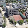 Chủ thi công công trình bị xử phạt 35 triệu đồng do xây dựng sai nội dung giấy phép. (Ảnh: Tuấn Anh/TTXVN)