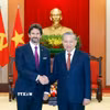 Tổng Bí thư Tô Lâm tiếp ông Robert Kalinak, Phó Thủ tướng, Bộ trưởng Quốc phòng Slovakia. (Ảnh: Thống Nhất/TTXVN)