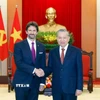 Tổng Bí thư Tô Lâm tiếp ông Robert Kalinak, Phó Thủ tướng, Bộ trưởng Quốc phòng Slovakia. (Ảnh: Thống Nhất/TTXVN)