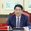 Chủ tịch nước Lương Cường. (Ảnh: Lâm Khánh/TTXVN)