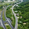 Cao tốc Vân Phong-Nha Trang có tổng mức đầu tư hơn 11.800 tỷ đồng. (Ảnh: Đăng Tuấn/TTXVN)