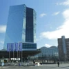Trụ sở Ngân hàng Trung ương châu Âu (ECB) ở Frankfurt, Đức. (Nguồn: THX/TTXVN)