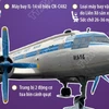 Máy bay chở Chủ tịch Hồ Chí Minh được trưng bày tại Triển lãm Thành tựu đất nước