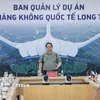 Thủ tướng Phạm Minh Chính làm việc với các nhà thầu và đơn vị thi công Dự án Cảng Hàng không Quốc tế Long Thành. (Ảnh: Dương Giang/TTXVN)