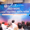 Hội nghị khoa học thường niên Bệnh viện Nhân dân Gia Định diễn ra trong 2 ngày 1 và 2/8/2025. (Ảnh: Đinh Hằng/TTXVN)