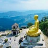 Quần thể di tích và danh thắng Yên Tử-Vĩnh Nghiêm-Côn Sơn, Kiếp Bạc là minh chứng đặc biệt cho Phật giáo Trúc Lâm, một truyền thống văn hóa có tầm vóc toàn cầu do các vua và hoàng tộc nhà Trần, đặc biệt là Phật hoàng Trần Nhân Tông, sáng lập vào thế kỷ 13. (Ảnh: TTXVN phát)
