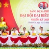 Đoàn Chủ tịch Đại hội. (Ảnh: Minh Phú/TTXVN)