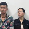 Vợ chồng Nguyễn Thị Mai Anh và Lê Văn Đông. (Ảnh: Công an Hà Nội)