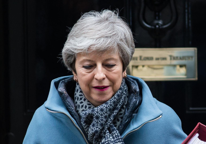 Thủ tướng Anh Theresa May. (Nguồn: Axios)