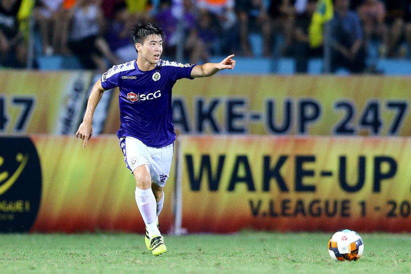 Duy Mạnh trong màu áo Hà Nội FC. (Nguồn: Hanoifc)