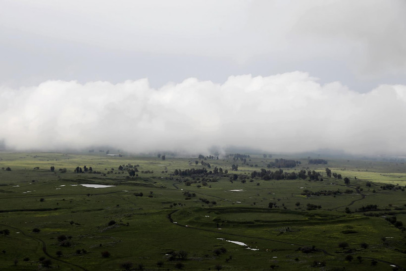 Khu vực Cao nguyên Golan do Israel chiếm đóng, ngày 25/3/2019. (Ảnh: AFP/TTXVN)
