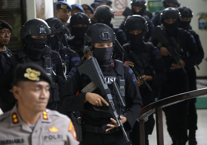 Lực lượng chống khủng bố của Indonesia. (Nguồn: WTOP.com)