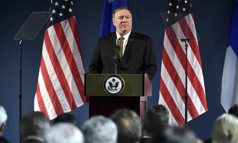 Ông Mike Pompeo bất ngờ có chuyến thăm đến Iraq. (Nguồn: Guardian)