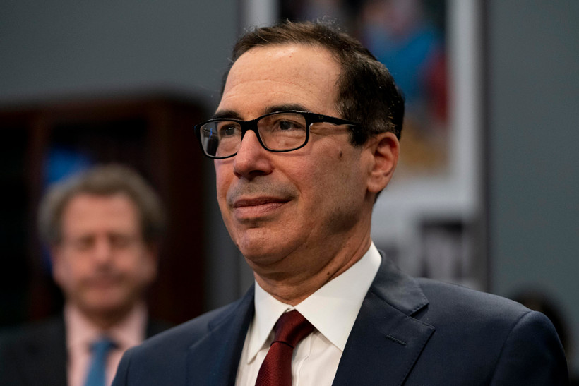 Bộ trưởng Tài chính Mỹ Steven Mnuchin. (Nguồn: AP)