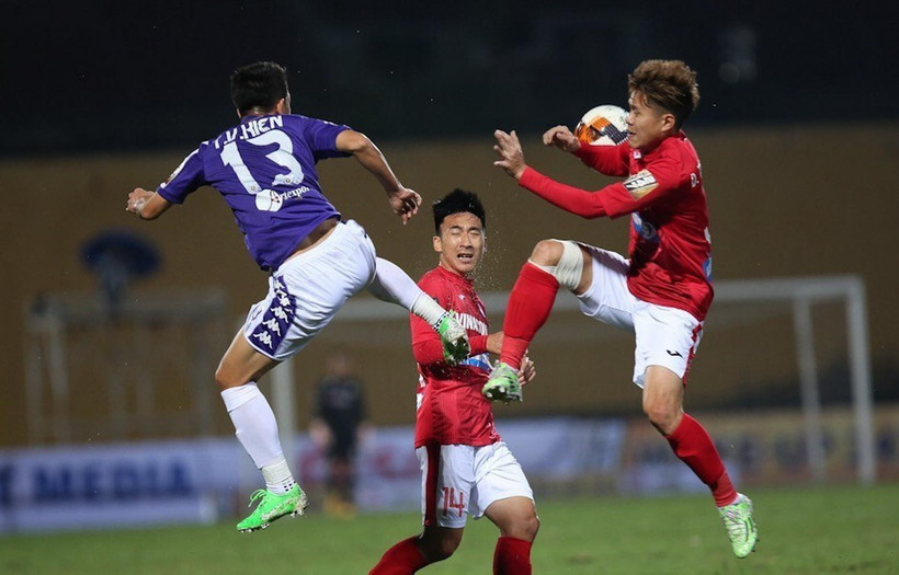 V-League 2019 hứa hẹn tiếp tục hấp dẫn ở vòng 2. (Ảnh: Trọng Đạt/TTXVN)