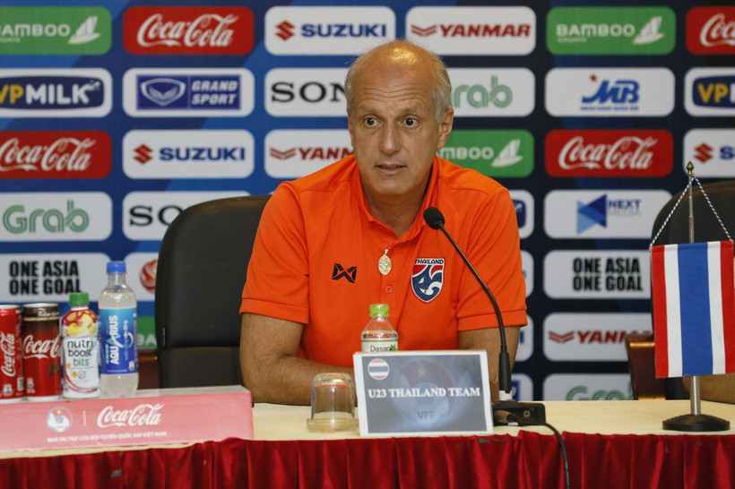 Huấn luyện viên Alexandre Gama của U23 Thái Lan. (Nguồn: VFF)