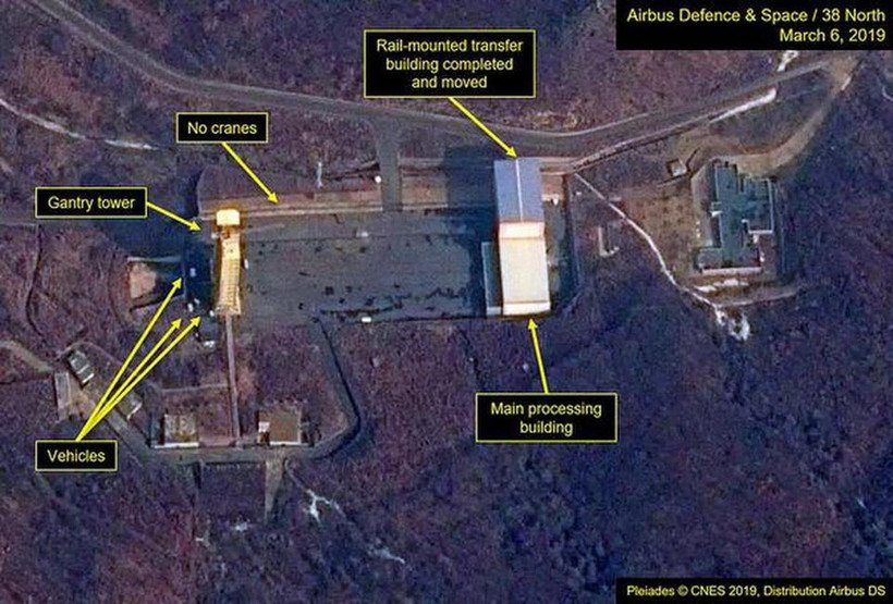 CSIS: Không có hoạt động đáng kể tại cơ sở phóng tên lửa Sohae