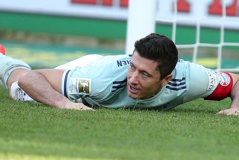 Lewandowski ghi bàn nhưng lại bỏ lỡ nhiều cơ hội. (Nguồn: Getty Images)