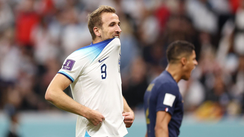 Kane sút hỏng penalty, đá bay giấc mơ World Cup của tuyển Anh. (Ảnh: Getty Images)