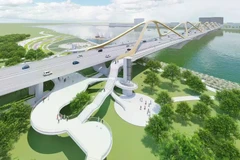Phối cảnh cầu Trần Hưng Đạo.