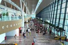 Nhà ga T3, Cảng Hàng không quốc tế Tân Sơn Nhất. (Ảnh: PV/Vietnam+)