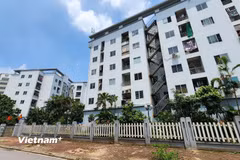 Một dự án nhà ở xã hội. (Nguồn: Vietnam+)
