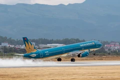 Vietnam Airlines bổ sung các chuyến bay Hà Nội-Điện Biên trong tháng Ba, tạo điều kiện thuận lợi cho người dân và du khách tham dự Lễ hội Hoa Ban 2026. (Ảnh: PV/Vietnam+)