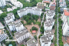 Nhà ở xã hội là nhu cầu cấp thiết của người dân có thu nhập thấp. (Ảnh: Khánh Hùng/Vietnam+)