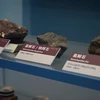 Mẫu khoáng sản đất hiếm được trưng bày tại Viện Địa chất và Địa Vật lý, Viện Hàn lâm Khoa học Trung Quốc. (Nguồn: CNN)