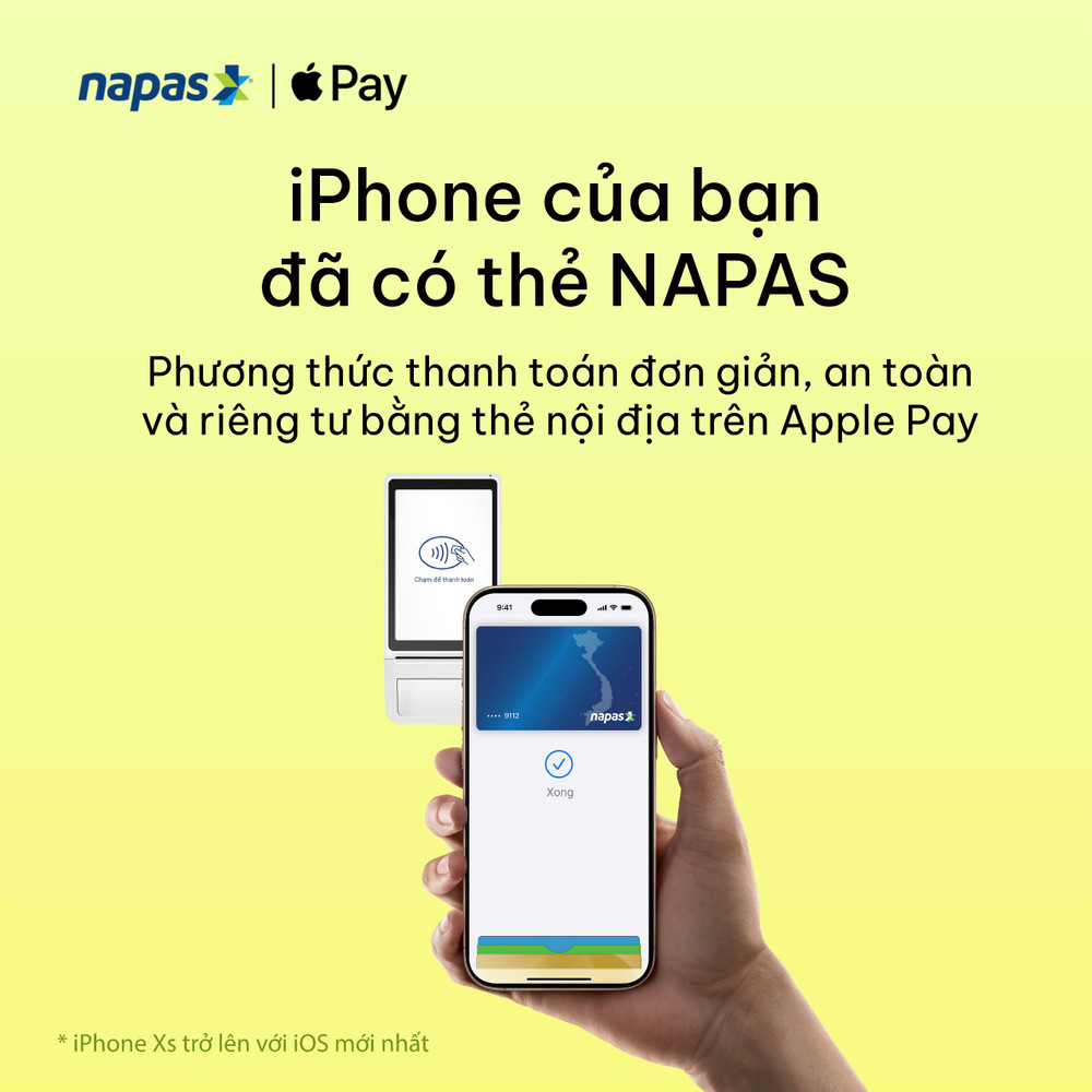 NAPAS triển khai Apple Pay cho khách hàng tại Việt Nam | Vietnam+  (VietnamPlus)
