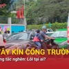 Ôtô vây kín cổng trường, tiềm ẩn nguy cơ mất an toàn cho học sinh