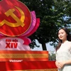 Hà Nội rực rỡ cờ hoa, khẩu hiệu chào mừng Đại hội lần thứ XIV của Đảng