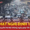 Xử phạt theo nghị định 168 có khiến đường phố Hà Nội những ngày giáp Tết ùn tắc?