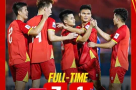 Đội tuyển Việt Nam giành chiến thắng 3-1 trước Nepal tại Vòng loại Asian Cup 2027. (Ảnh: VFF)