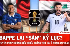 Nhận định Pháp vs Iraq: Gặp 'mồi ngon,' Mbappe lại 'săn' kỷ lục ghi bàn của Messi?