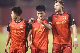 Ninh Bình FC giành chiến thắng 3-0 trước PVF-CAND ở vòng 19 V-League 2025/26. (Ảnh: VPF)