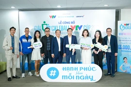 Giải Pickleball VTV Cúp 2025 phát động gây quỹ ủng hộ đồng bào Nam Trung Bộ. (Ảnh: Usports)