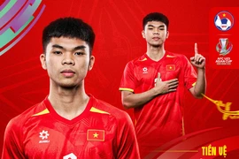 Tiền vệ trẻ Nguyễn Lê Phát được xếp đá chính ở cuộc đối đầu với U23 Jordan. (Ảnh: VFF)