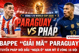 Nhận định Pháp vs Paraguay: Tiếp đà thăng hoa, Mbappe giải mã “ngựa ô” World Cup?